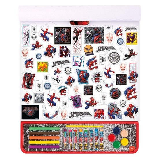 Giga Block Σετ Ζωγραφικής Marvel Spiderman 5 Σε 1 Για 3+ Χρονών Giga Block Σετ Ζωγραφικής Marvel Spiderman 5 Σε 1 Για 3+ Χρονών