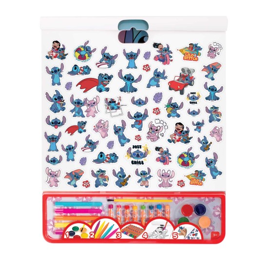 Giga Block Σετ Ζωγραφικής Disney Stitch 5 Σε 1 Για 3+ Χρονών Giga Block Σετ Ζωγραφικής Disney Stitch 5 Σε 1 Για 3+ Χρονών