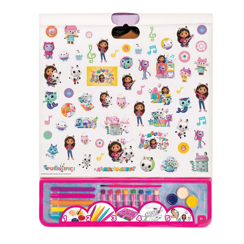 Giga Block 5 Σε 1 Σετ Ζωγραφικής DreamWorks Gabbys Dollhouse Για 3+ Χρονών