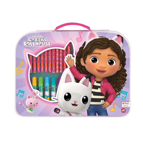 AS Art Case Σετ Ζωγραφικής DreamWorks Gabby's Dollhouse Για 3+ Χρονών AS Art Case Σετ Ζωγραφικής DreamWorks Gabbys Dollhouse Για 3+ Χρονών