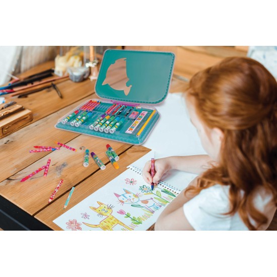 AS Art Case Σετ Ζωγραφικής DreamWorks Gabby's Dollhouse Για 3+ Χρονών AS Art Case Σετ Ζωγραφικής DreamWorks Gabbys Dollhouse Για 3+ Χρονών