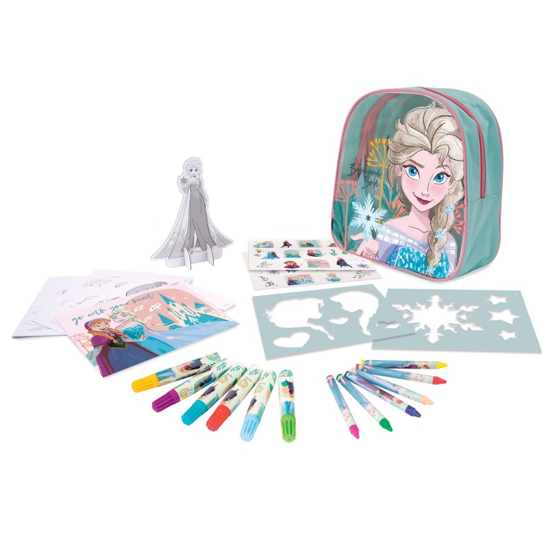 AS Σετ Ζωγραφικής Σε Backpack Disney Frozen Για 3+ Χρονών