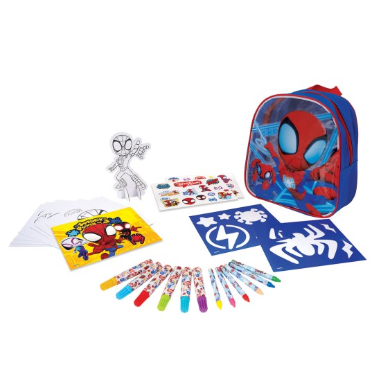 AS Σετ Ζωγραφικής Σε Backpack Marvel Spidey And His Amazing Friends Για 3+ Χρονών AS Σετ Ζωγραφικής Σε Backpack Marvel Spidey And His Amazing Friends Για 3+ Χρονών