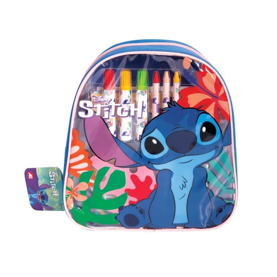 AS Σετ Ζωγραφικής Σε Backpack Disney Stitch Για 3+ Χρονών AS Σετ Ζωγραφικής Σε Backpack Disney Stitch Για 3+ Χρονών