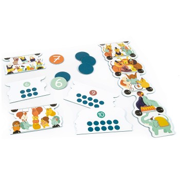 Εξυπνούλης Εκπαιδευτικό Παιχνίδι Αριθμοί Σε Πυραμίδα Για 3+ Χρονών