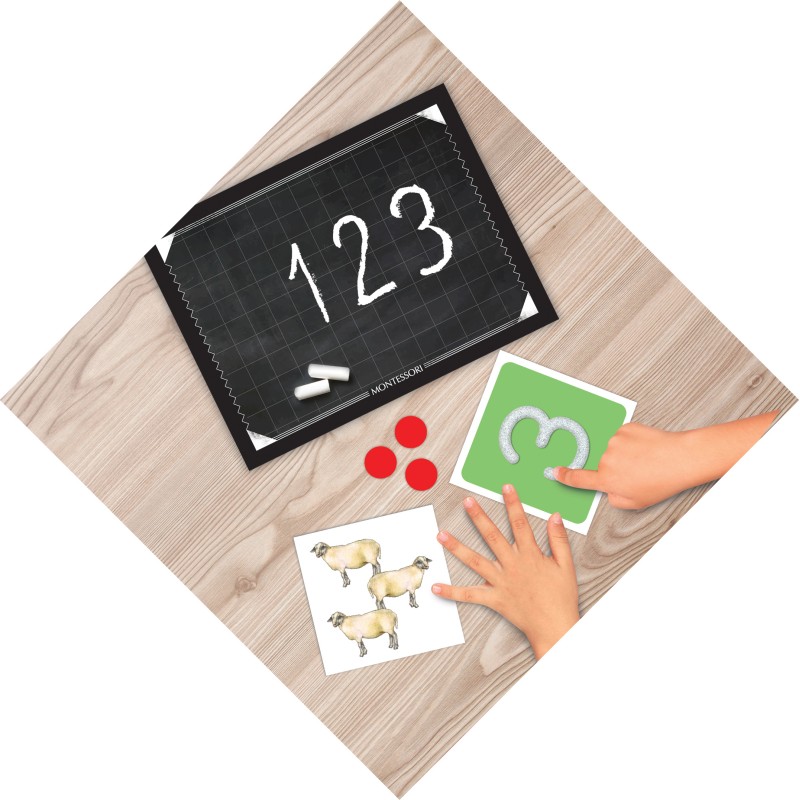 Montessori Εκπαιδευτικό Παιχνίδι Οι Αριθμοί Για 4-6 Χρονών