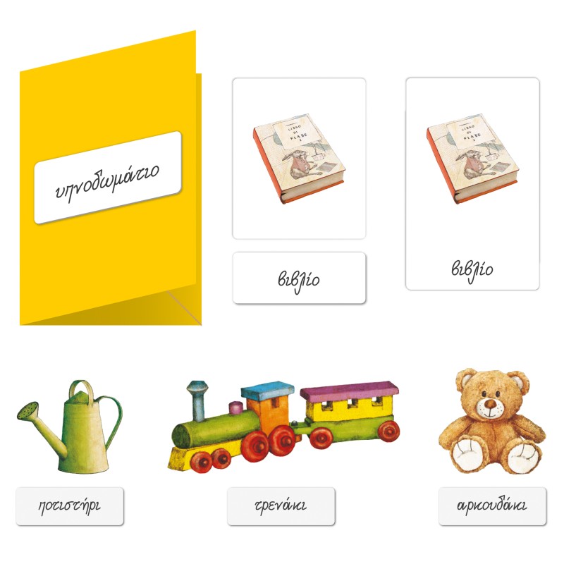 Montessori Εκπαιδευτικό Παιχνίδι H Ονοματολογία Για 4-6 Χρονών
