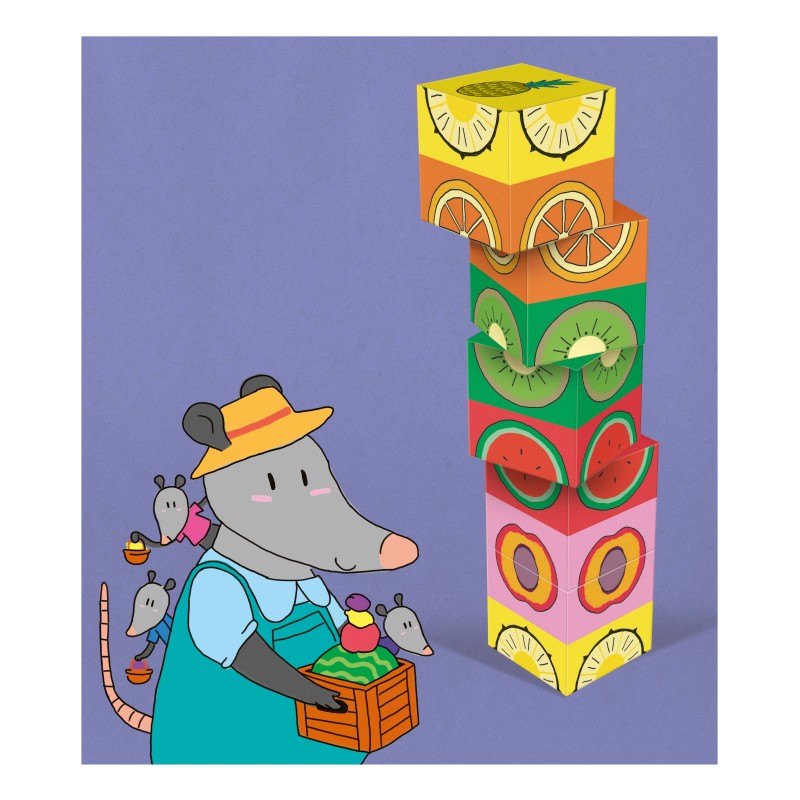 Εξυπνούλης Εκπαιδευτικό Παιχνίδι Φρούτα Φρρρτ Για 2+ Χρονών