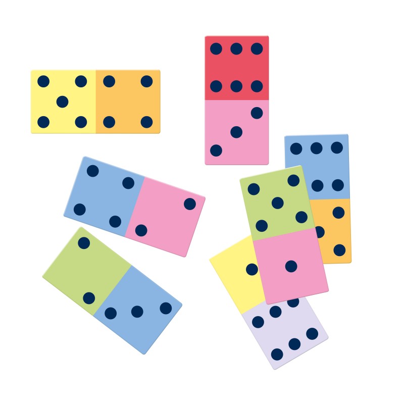 Εξυπνούλης Εκπαιδευτικό Παιχνίδι Ντόμινο Ζωάκια Και Αριθμοί Για 4+ Χρονών