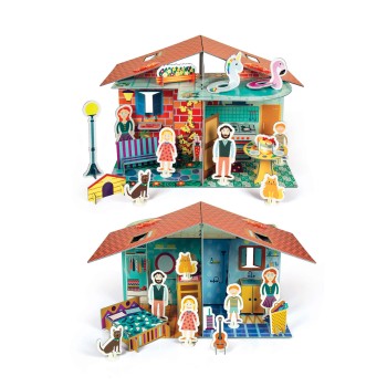 Εξυπνούλης Εκπαιδευτικό Παιχνίδι Σπίτι Μου, Σπιτάκι Μου! Για 3+ Χρονών