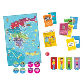 Εξυπνούλης Εκπαιδευτικό Παιχνίδι Γνωρίζω Την Ελλάδα Για 6+ Χρονών