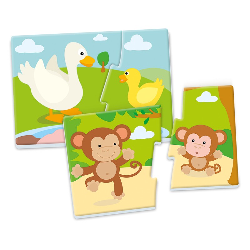 Εξυπνούλης Εκπαιδευτικό Παιχνίδι Μαμάδες Και Μικρά Για 2-4 Χρονών