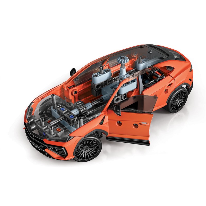 Μαθαίνω Και Δημιουργώ Build Εκπαιδευτικό Παιχνίδι Εργαστήριο Μηχανικής Lamborghini Urus SE Για 8+