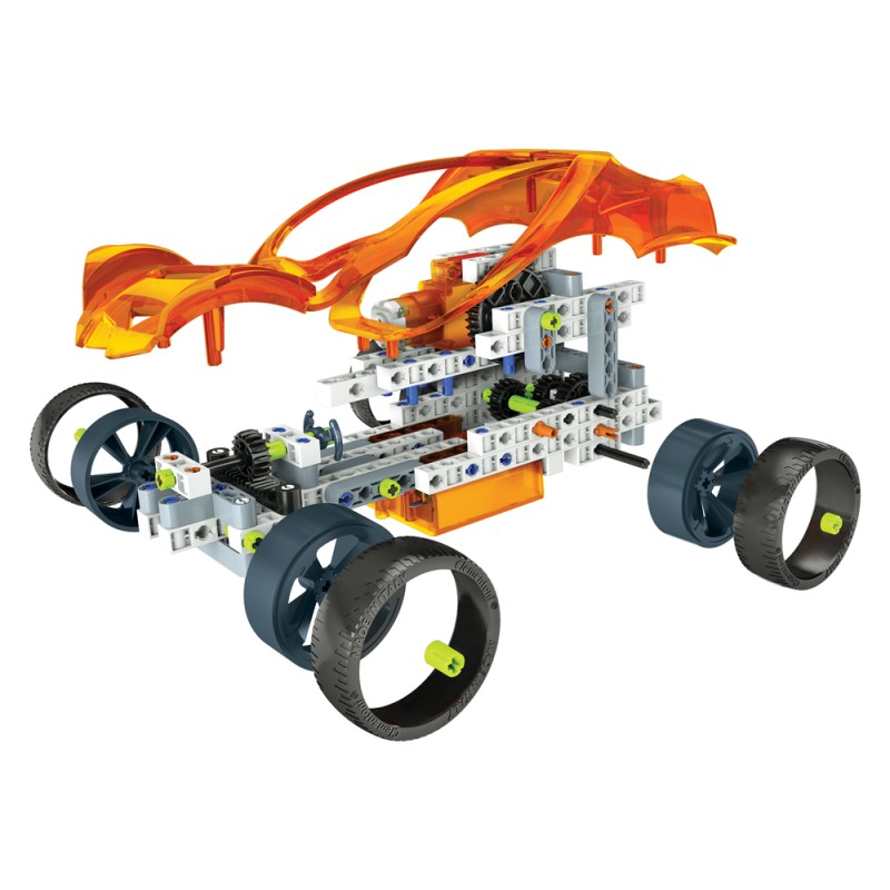 Μαθαίνω Και Δημιουργώ Build Εκπαιδευτικό Παιχνίδι Εργαστήριο Μηχανικής Με 250+ Εξαρτήματα Για 8+