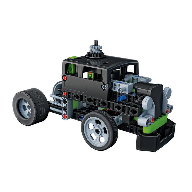 Μαθαίνω Και Δημιουργώ Build Εκπαιδευτικό Eργαστήριο Μηχανικής Αγωνιστικό Αυτοκίνητο Και Φορτηγό Για