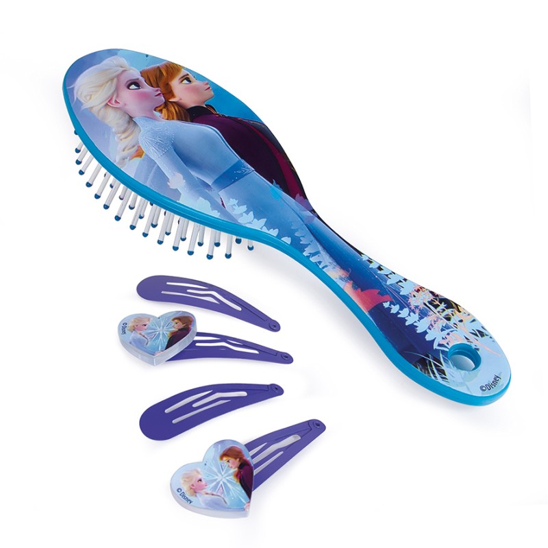 AS Βούρτσα Με Κλιπς Μαλλιών Disney Frozen 2 Για 3+ Χρονών