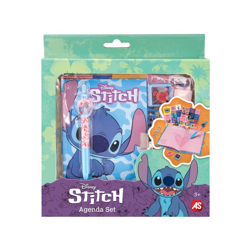 AS Disney Stitch Σετ  Ατζέντα  Για 3+ Ετών