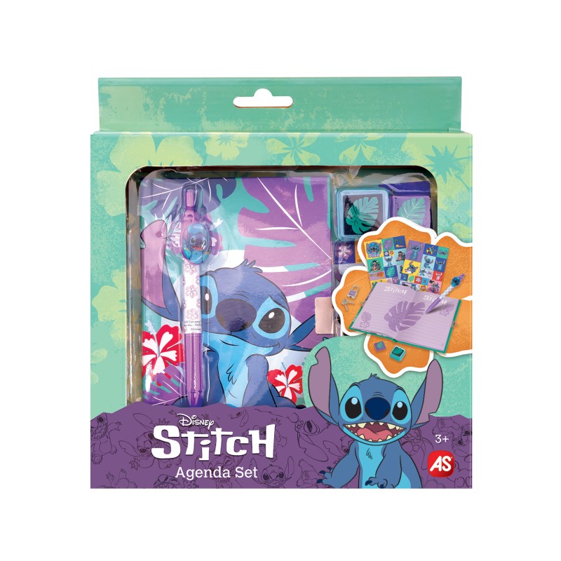 AS Disney Stitch Σετ  Ατζέντα  Για 3+ Ετών