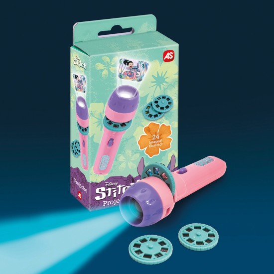 AS Mini Projector Disney Stitch Για Ηλικίες 3+ Χρονών