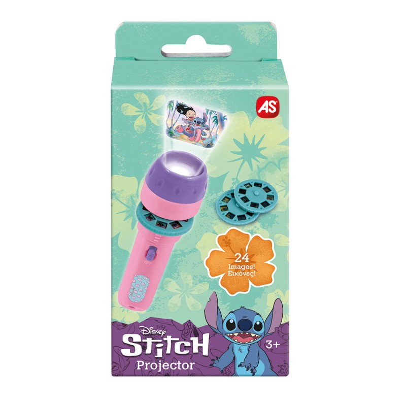AS Mini Projector Disney Stitch Για Ηλικίες 3+ Χρονών