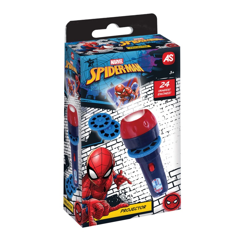 AS Mini Projector Spiderman Για 3+ Ετών