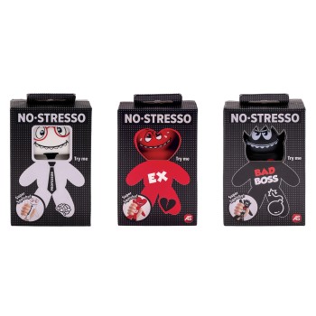 NoStresso Squishy Φιγούρα Σε 3 Σχέδια Για 8+ Ετών