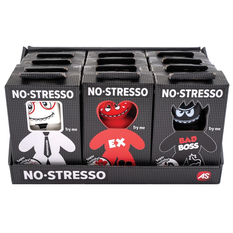 NoStresso Squishy Φιγούρα Σε 3 Σχέδια Για 8+ Ετών