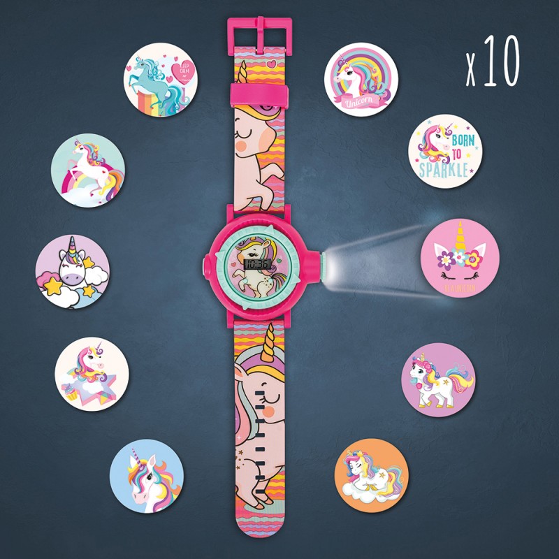 AS Παιδικό Ψηφιακό Ρολόι Προτζέκτορας Μονόκερος Για 3+ Χρονών