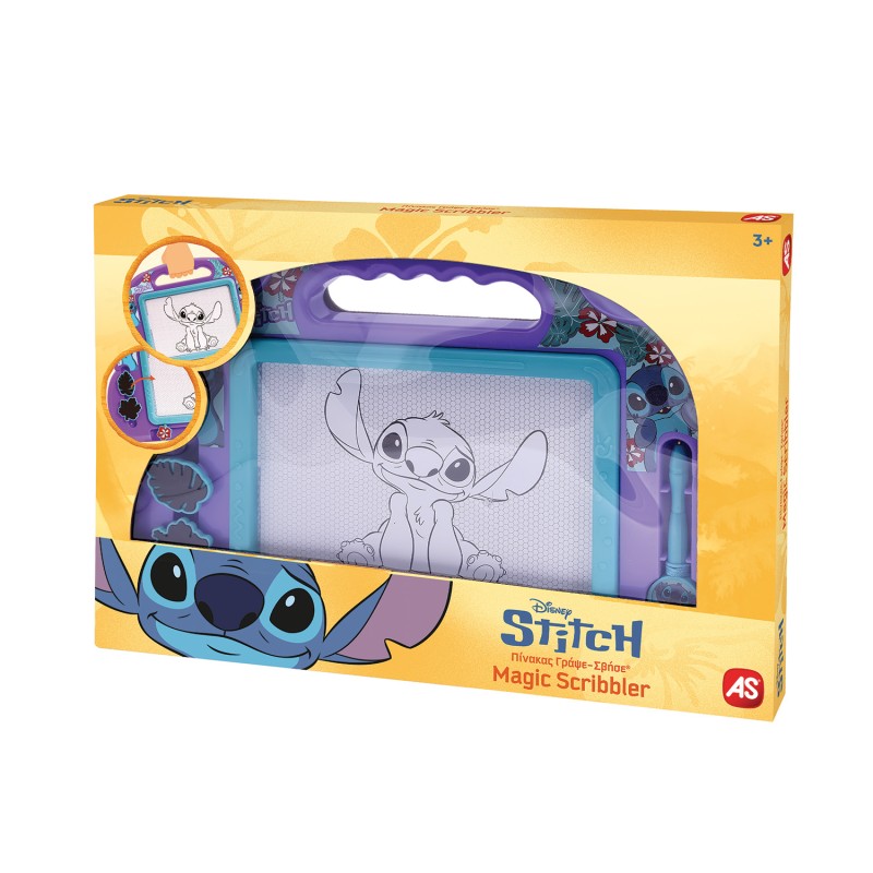 HappiHobbi Πίνακας Γράψε - Σβήσε Disney Stitch Για 3+ Χρονών