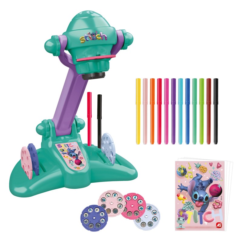 AS Προτζέκτορας Ζωγραφικής Disney Stitch Για 3+ Χρονών
