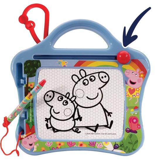 AS Πίνακας Γράψε - Σβήσε Travel Peppa & George Για 3+ Χρονών AS Πίνακας Γράψε - Σβήσε Travel Peppa & George Για 3+ Χρονών