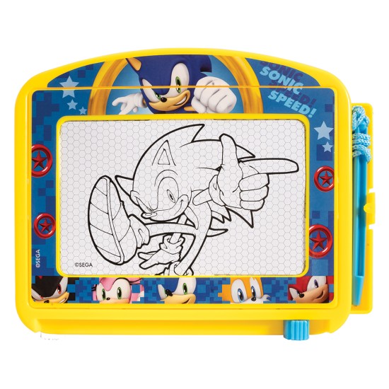 AS Πίνακας Γράψε - Σβήσε Travel Sonic The Hedgehog Για 3+ Χρονών AS Πίνακας Γράψε - Σβήσε Travel Sonic The Hedgehog Για 3+ Χρονών