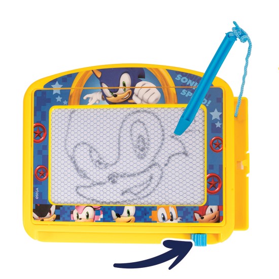 AS Πίνακας Γράψε - Σβήσε Travel Sonic The Hedgehog Για 3+ Χρονών AS Πίνακας Γράψε - Σβήσε Travel Sonic The Hedgehog Για 3+ Χρονών