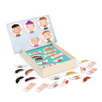 HappiHobbi Συναισθήματα 42 Εκπαιδευτικοί Χάρτινοι Μαγνήτες Για 3+ Χρονών