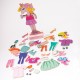 AS Magnet Box Fantasy Dreams Dress-Up 46 Εκπαιδευτικοί Ξύλινοι Μαγνήτες Για 3+ Χρονών