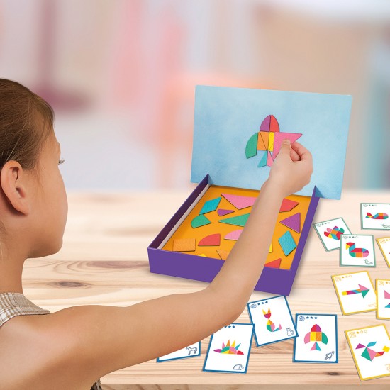 AS Magnet Box Αστεία Σχήματα Εκπαιδευτικοί Χάρτινοι Μαγνήτες Για 4+ Χρονών