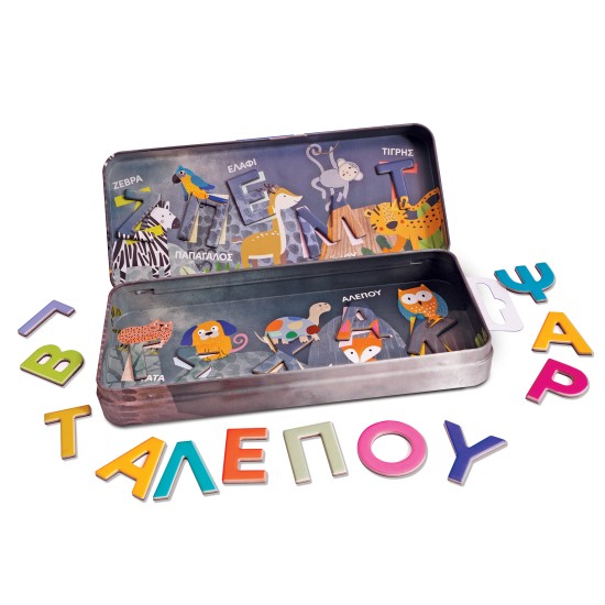 HappiHobbi Magnet Tin Γράμματα & Αριθμοί Εκπαιδευτικοί Χάρτινοι Μαγνήτες Για 3+ Χρονών HappiHobbi Magnet Tin Γράμματα & Αριθμοί Εκπαιδευτικοί Χάρτινοι Μαγνήτες Για 3+ Χρονών
