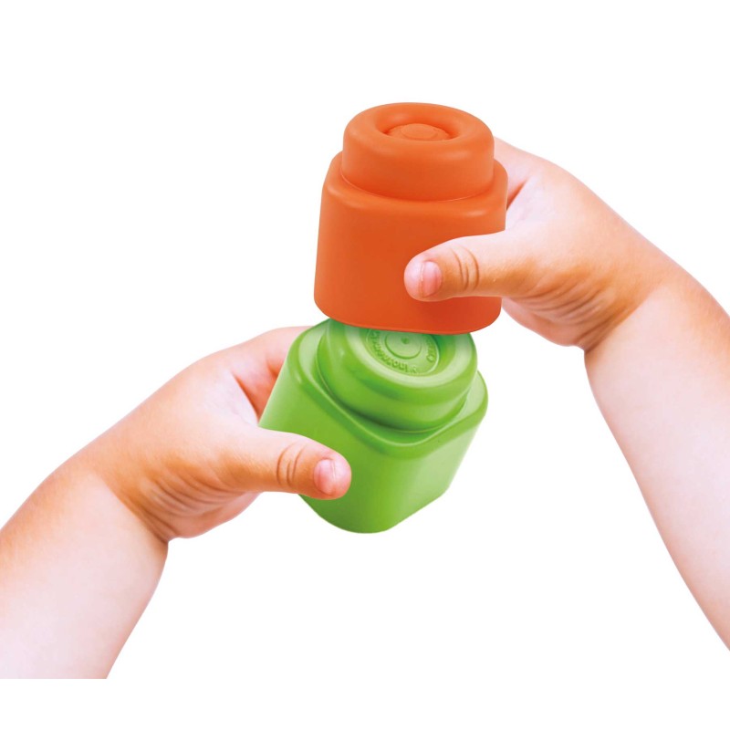 Soft Clemmy Touch & Play Μαλακά Premium Τουβλάκια 10 τμχ Για 6-36 Μηνών