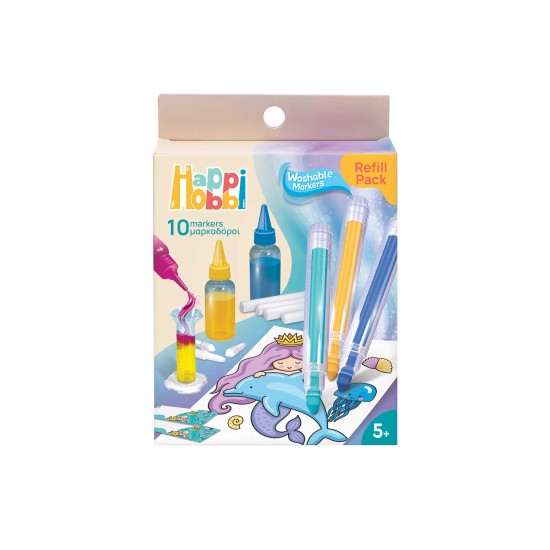 HappiHobbi Refill Pack για Εργαστήριο Μαρκαδόρων Για 5+ Χρονών HappiHobbi Refill Pack για Εργαστήριο Μαρκαδόρων Για 5+ Χρονών