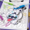 HappiHobbi Art Journal Fluo Στυλό Disney Stitch Για 9+ Χρονών