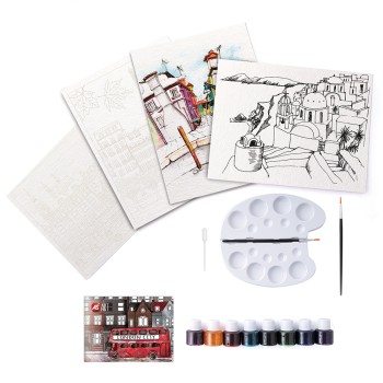 AS Art Νερομπογιές Πόλεις Για 8+ Χρονών