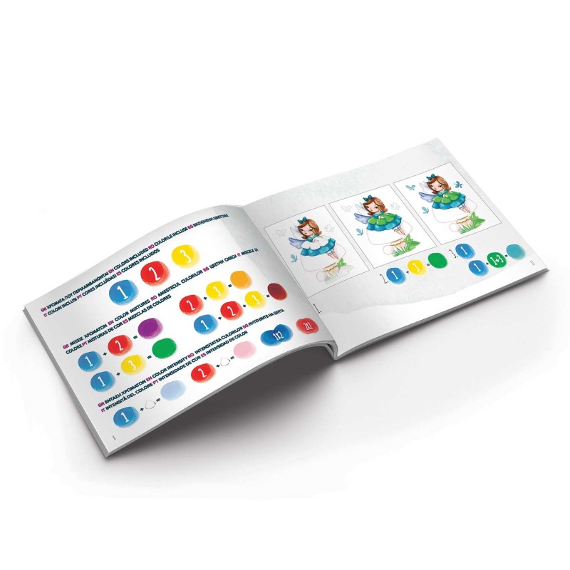 HappiHobbi Art Νερομπογιές Νεράιδες Για 5+ Χρονών