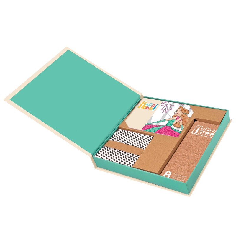 HappiHobbi Art Ξυλομπογιές Πριγκίπισσες Για 4+ Χρονών