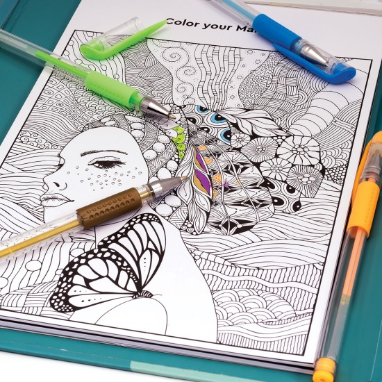 HappiHobbi Art Journal Fluo Στυλό Για 9+ Χρονών HappiHobbi Art Journal Fluo Στυλό Για 9+ Χρονών