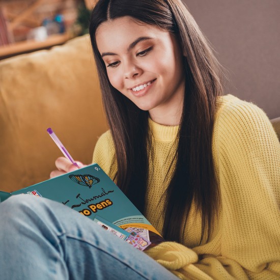 HappiHobbi Art Journal Fluo Στυλό Για 9+ Χρονών HappiHobbi Art Journal Fluo Στυλό Για 9+ Χρονών