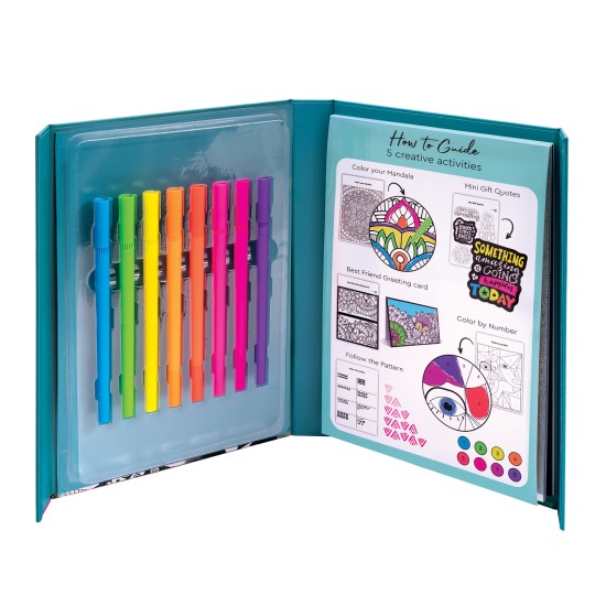 HappiHobbi Art Journal Neon Μαρκαδόροι Για 9+ Χρονών HappiHobbi Art Journal Neon Μαρκαδόροι Για 9+ Χρονών