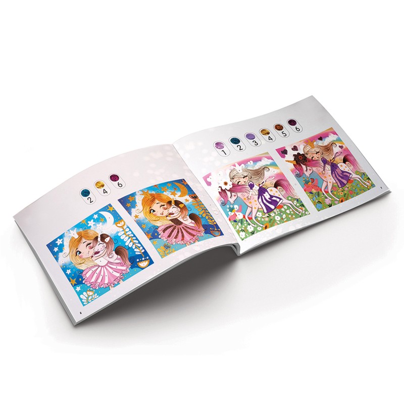 HappiHobbi Art Σετ Χειροτεχνίας με Glitter Για 5+ Χρονών