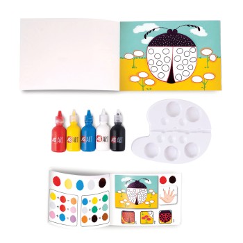 HappiHobbi Art Οι Πρώτες Μου Δαχτυλομπογιές Για 3+ Χρονών