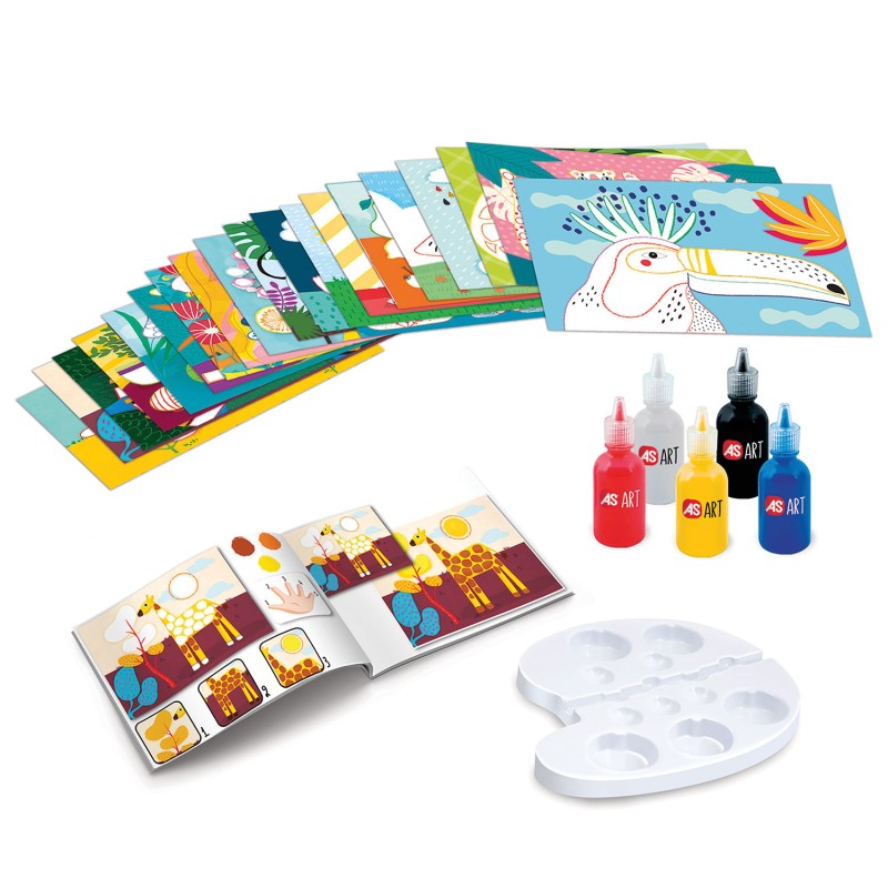 HappiHobbi Art Οι Πρώτες Μου Δαχτυλομπογιές Για 3+ Χρονών