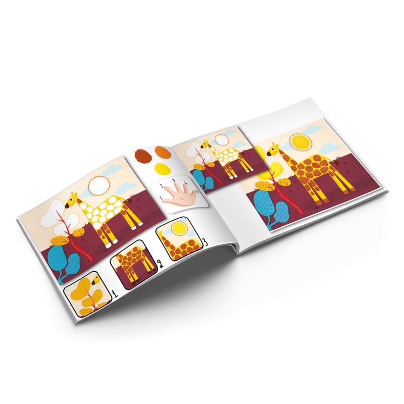 HappiHobbi Art Οι Πρώτες Μου Δαχτυλομπογιές Για 3+ Χρονών